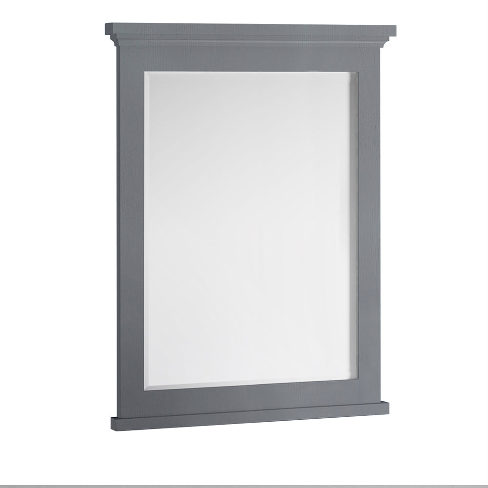 Fresca Windsor 30'' Gray Textured Bathroom Mirror