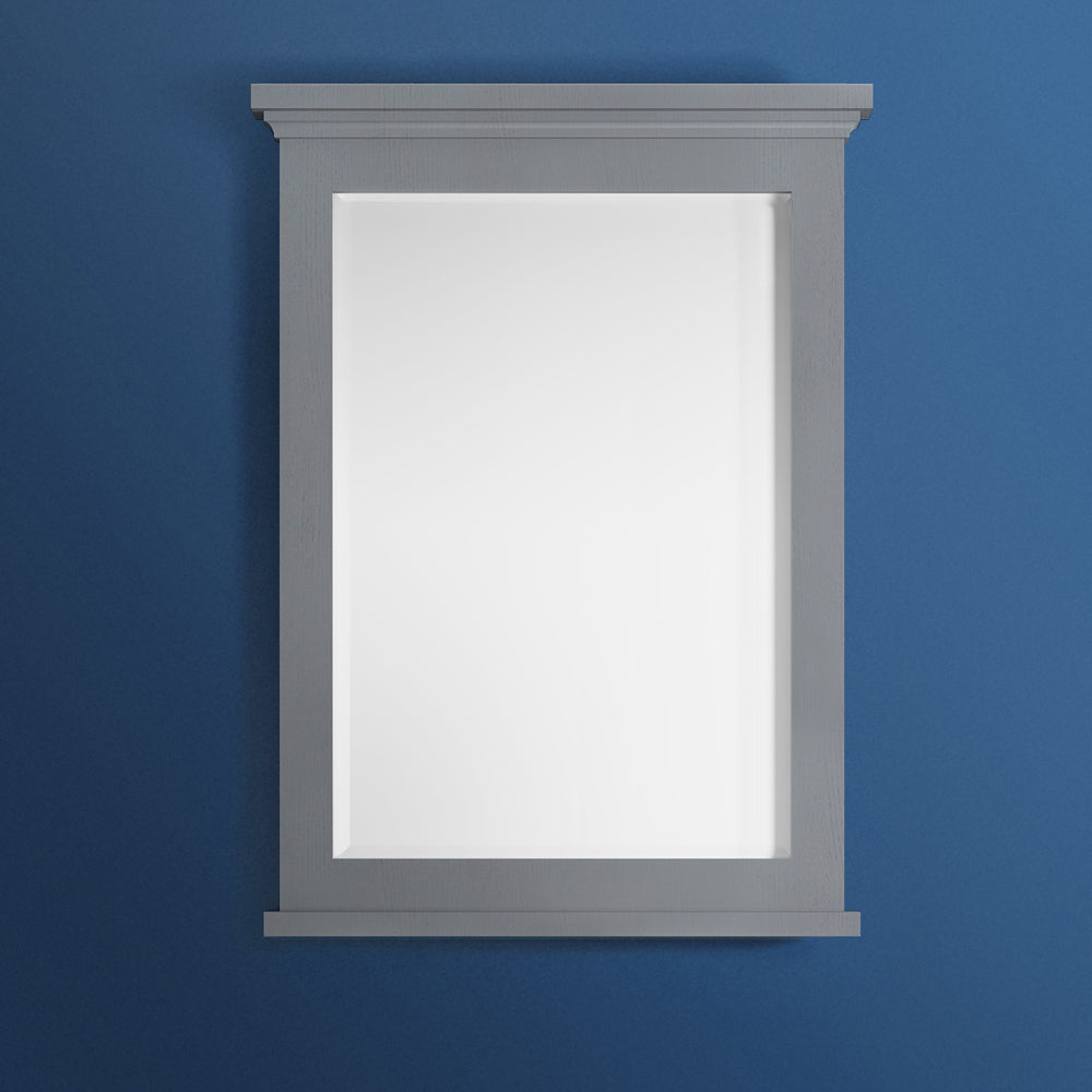 Fresca Windsor 30'' Gray Textured Bathroom Mirror