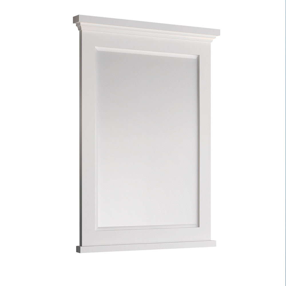 Fresca Windsor 30'' Matte White Bathroom Mirror