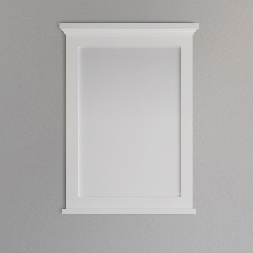 Fresca Windsor 30'' Matte White Bathroom Mirror