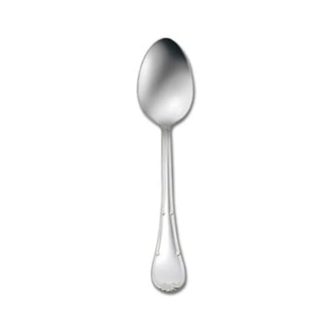 Oneida T022SDEF 7 in. Donizetti Stainless Steel Extra Heavy Weight Oval Bowl Soup &amp; Dessert Spoon