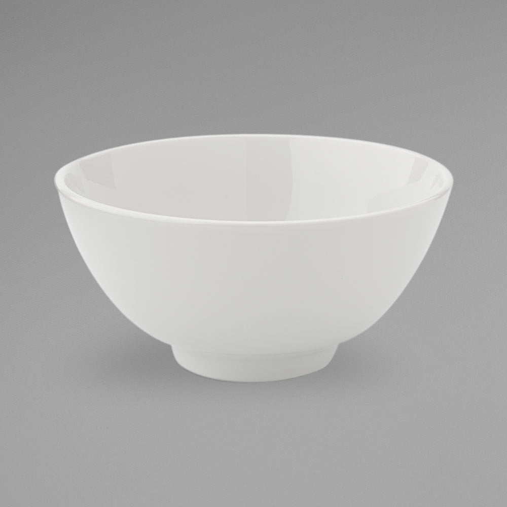 Oneida R4020000736 50 oz Fusion East Bright White Porcelain Rice Bowl