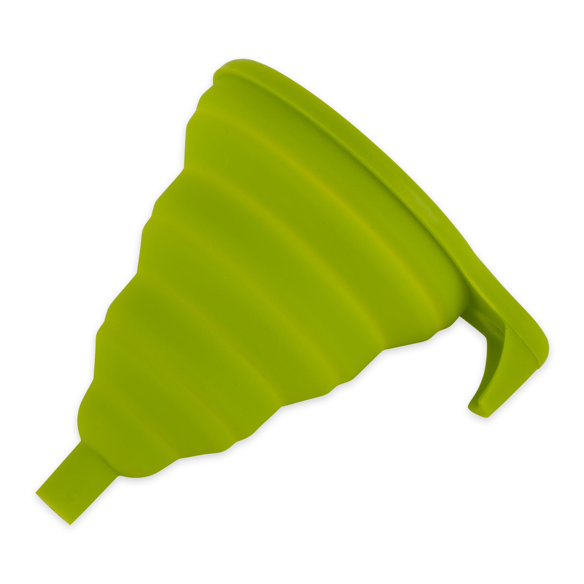 Silicone Funnel - Collapsible - Green