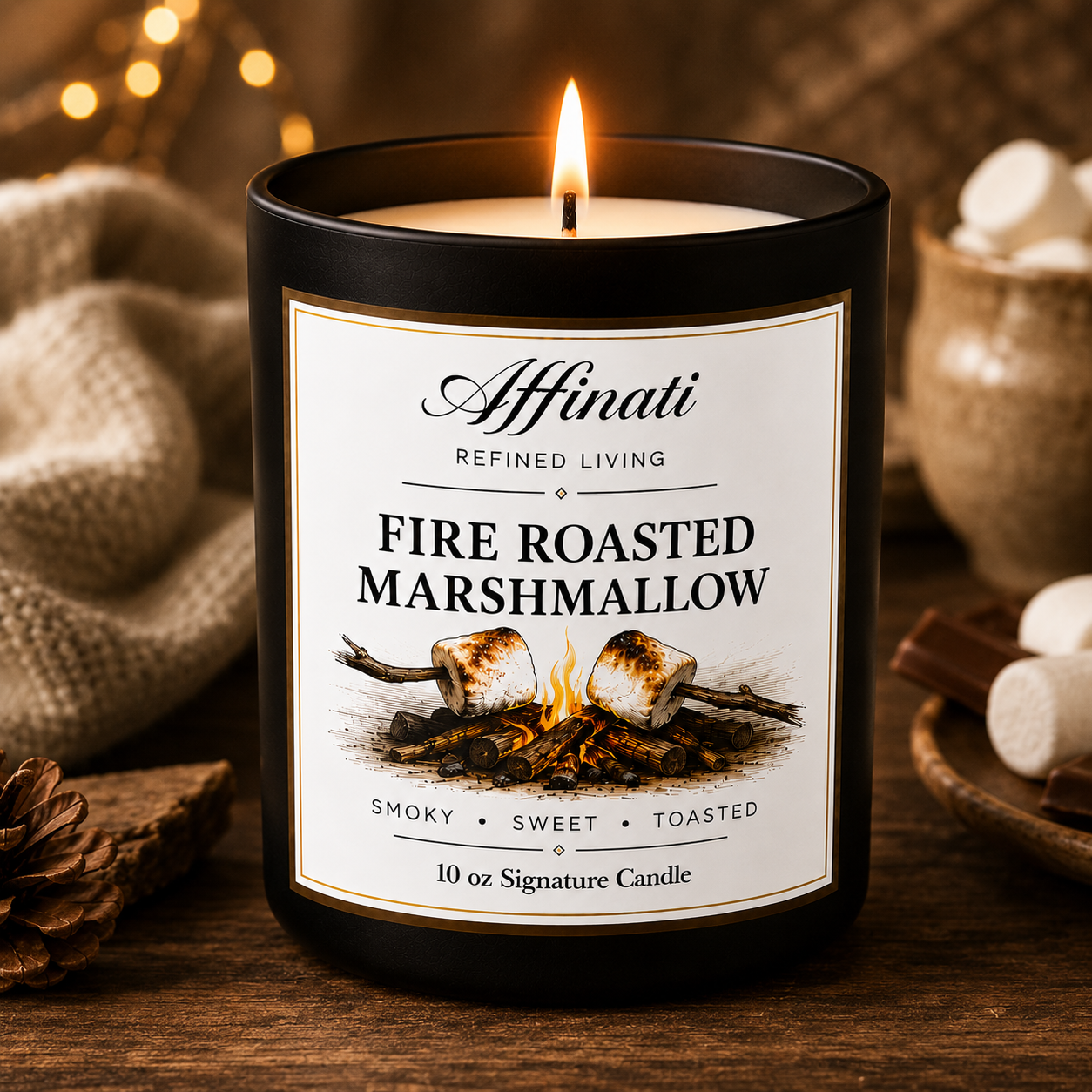 Fire Roasted Marshmallow Signature Candle