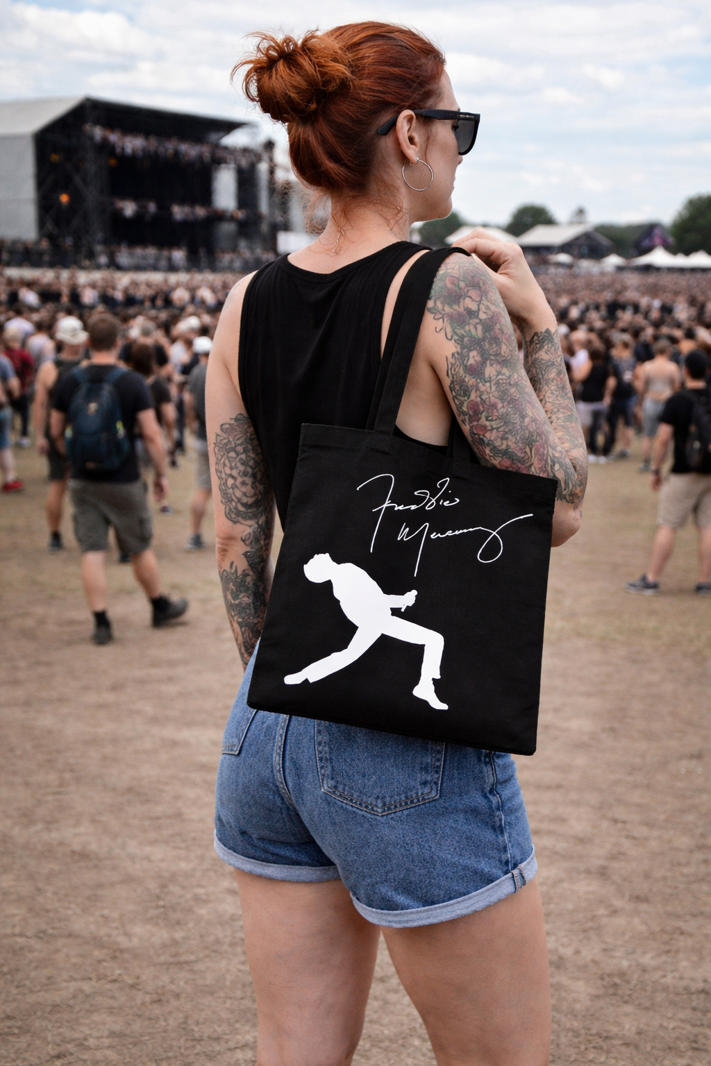 Rocksax Freddie Mercury Tote Bag - Signature