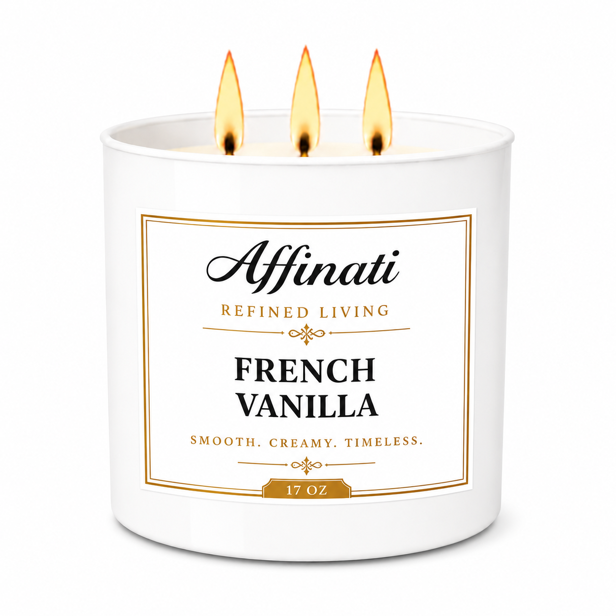 French Vanilla 3-Wick Candle