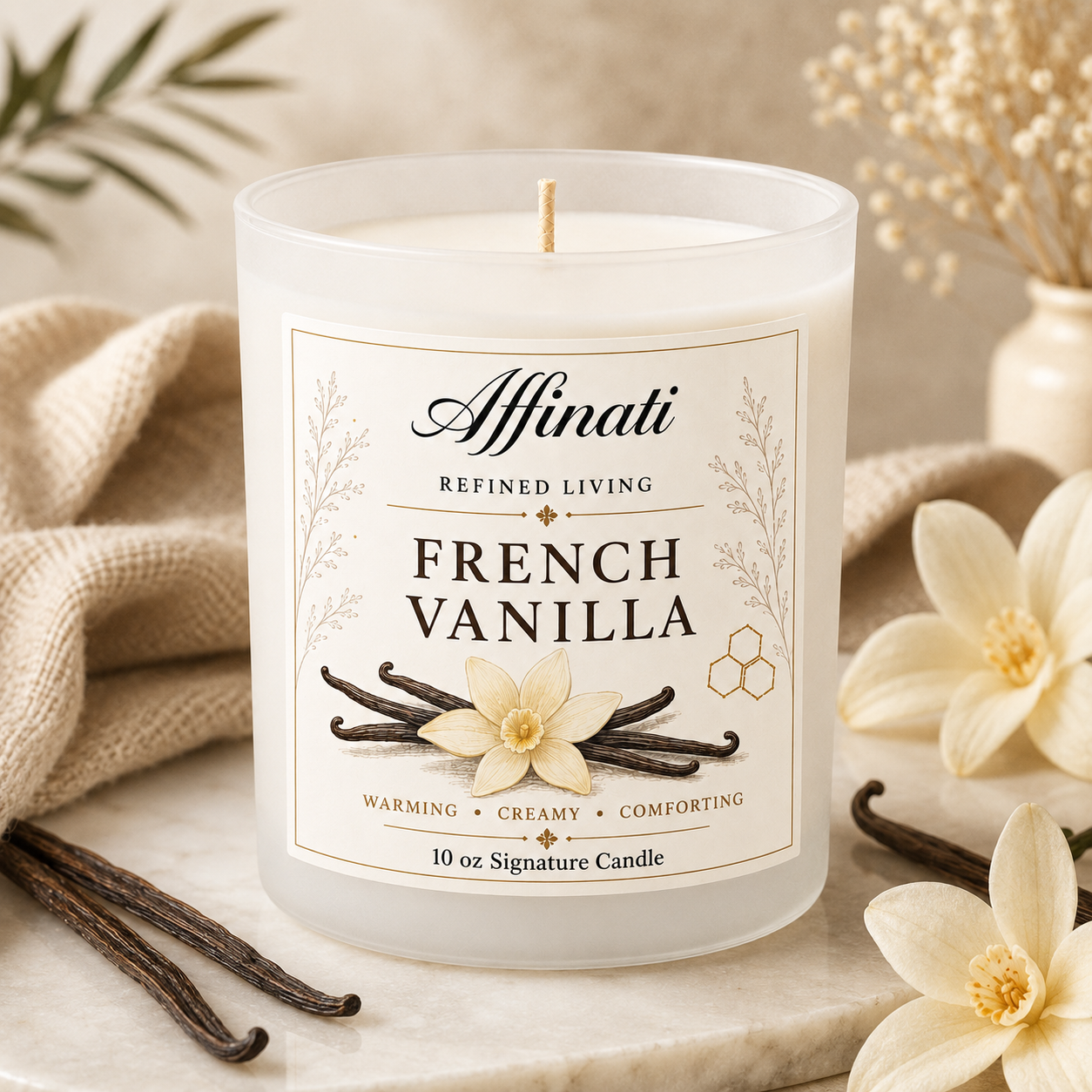 French Vanilla Signature Candle