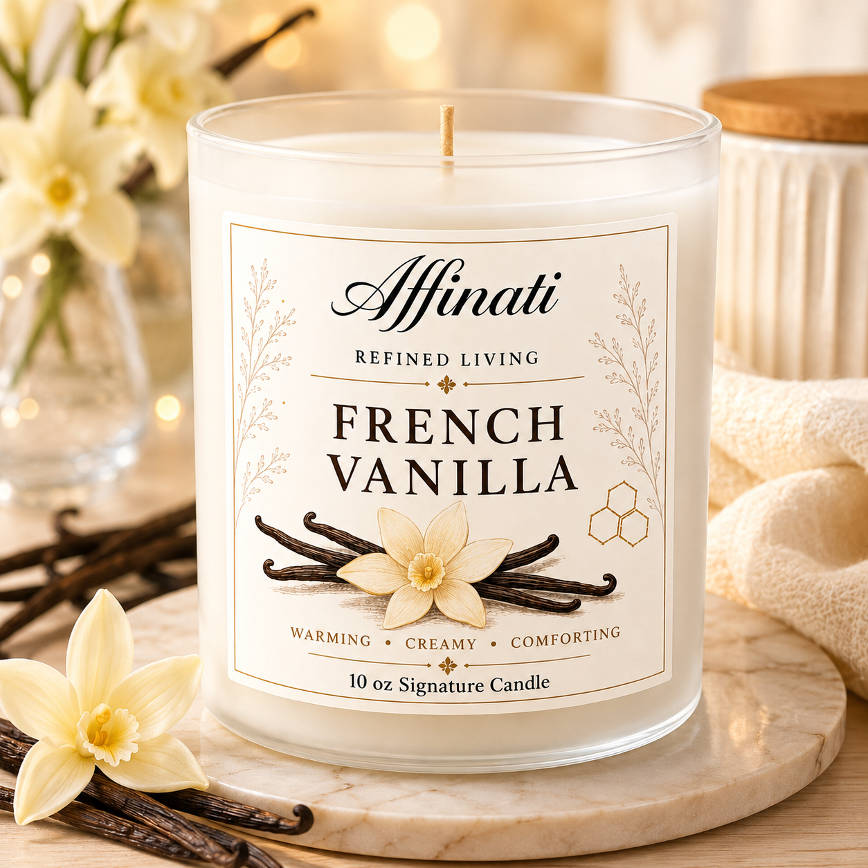 French Vanilla Signature Candle