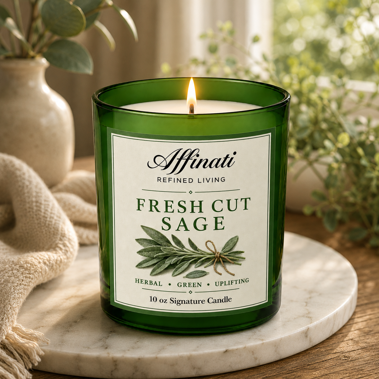Fresh Cut Sage Signature Candle