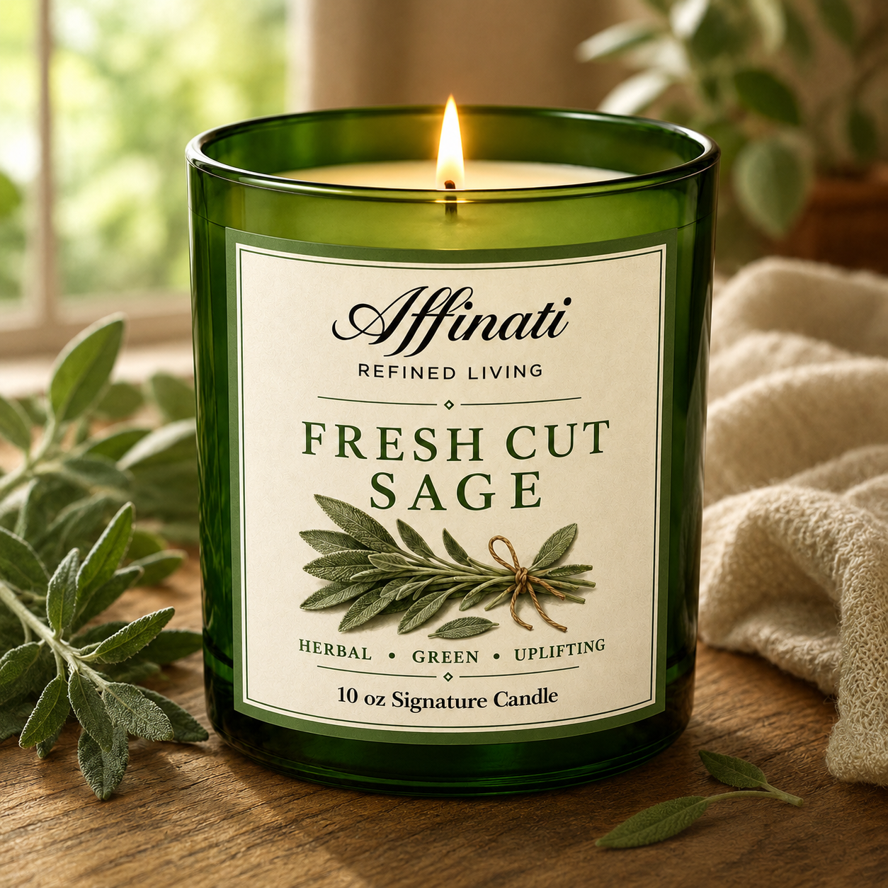 Fresh Cut Sage Signature Candle