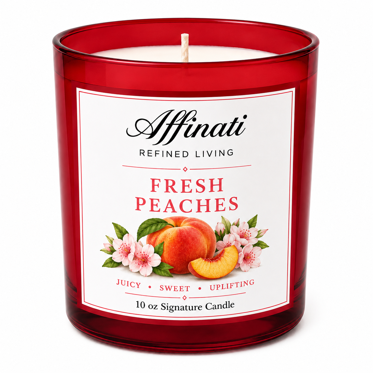 Fresh Peaches Signature Candle