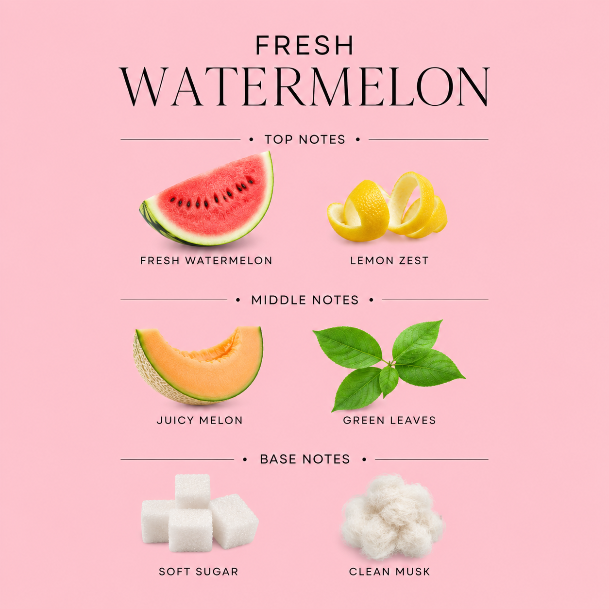 Fresh Watermelon 3-Wick Candle