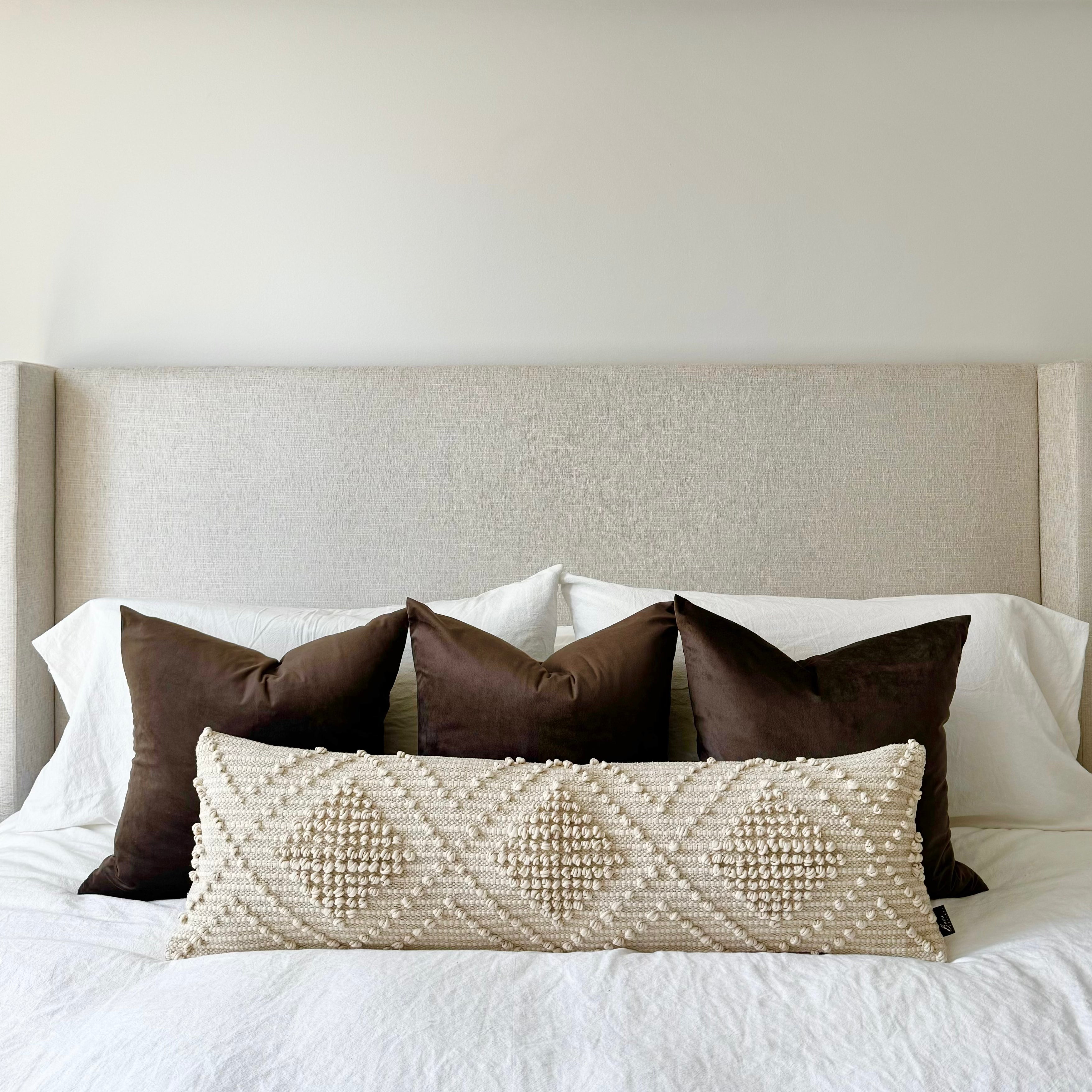 Verona Oversized Lumbar Pillow Cover - 12x36” Pre- Order