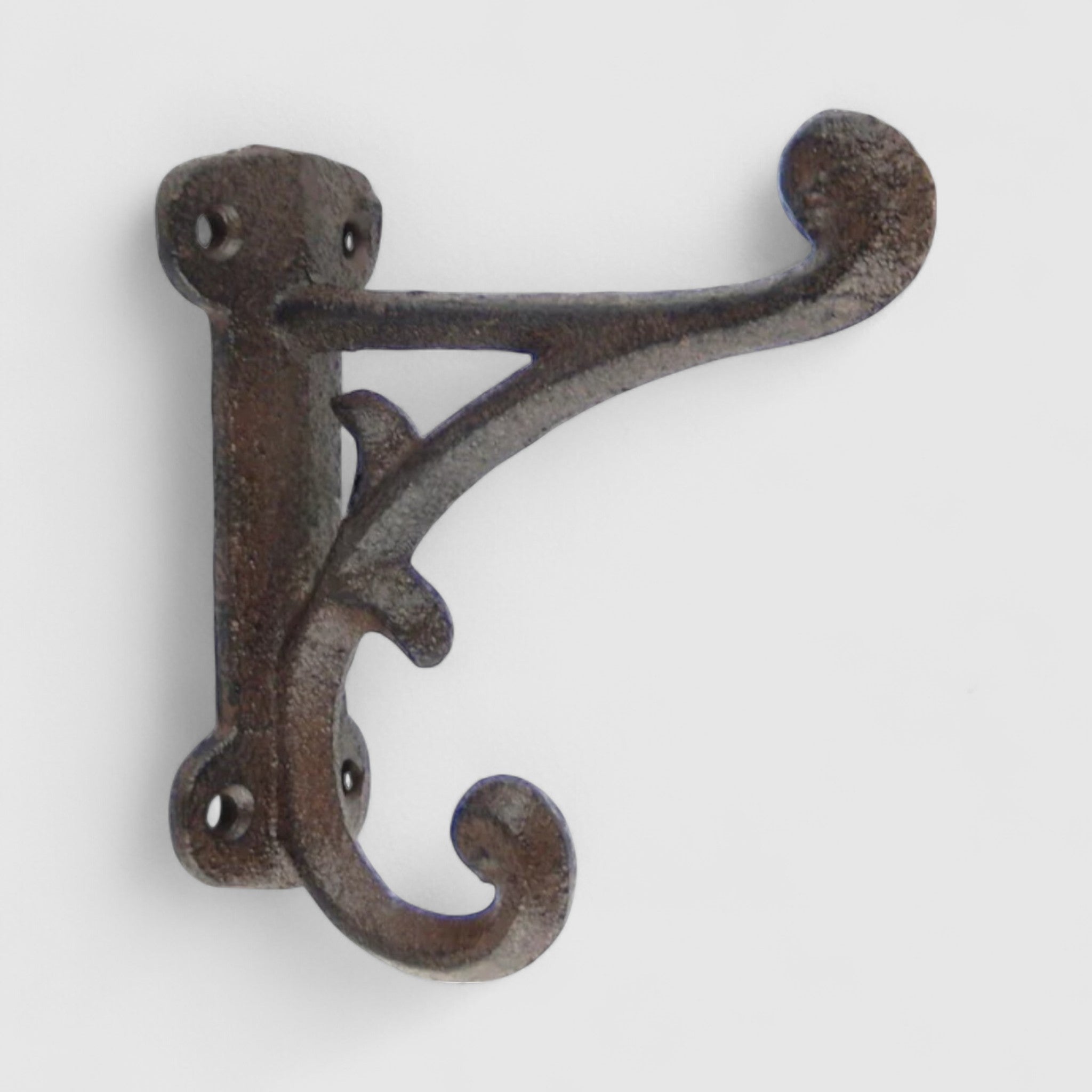 Sturdy Cast Iron Hook - Classic Farmhouse Organizer