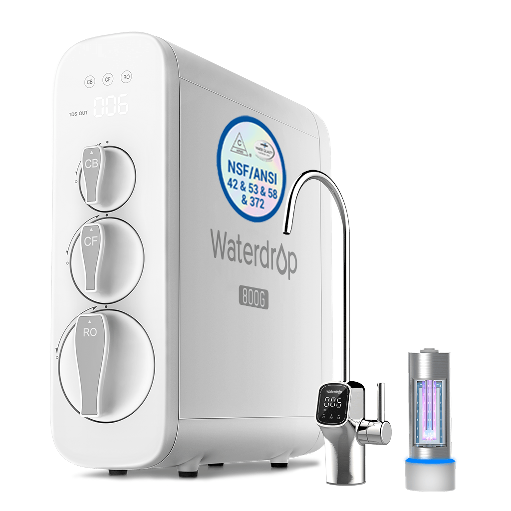 800 GPD Tankless Reverse Osmosis System - Waterdrop G3P800