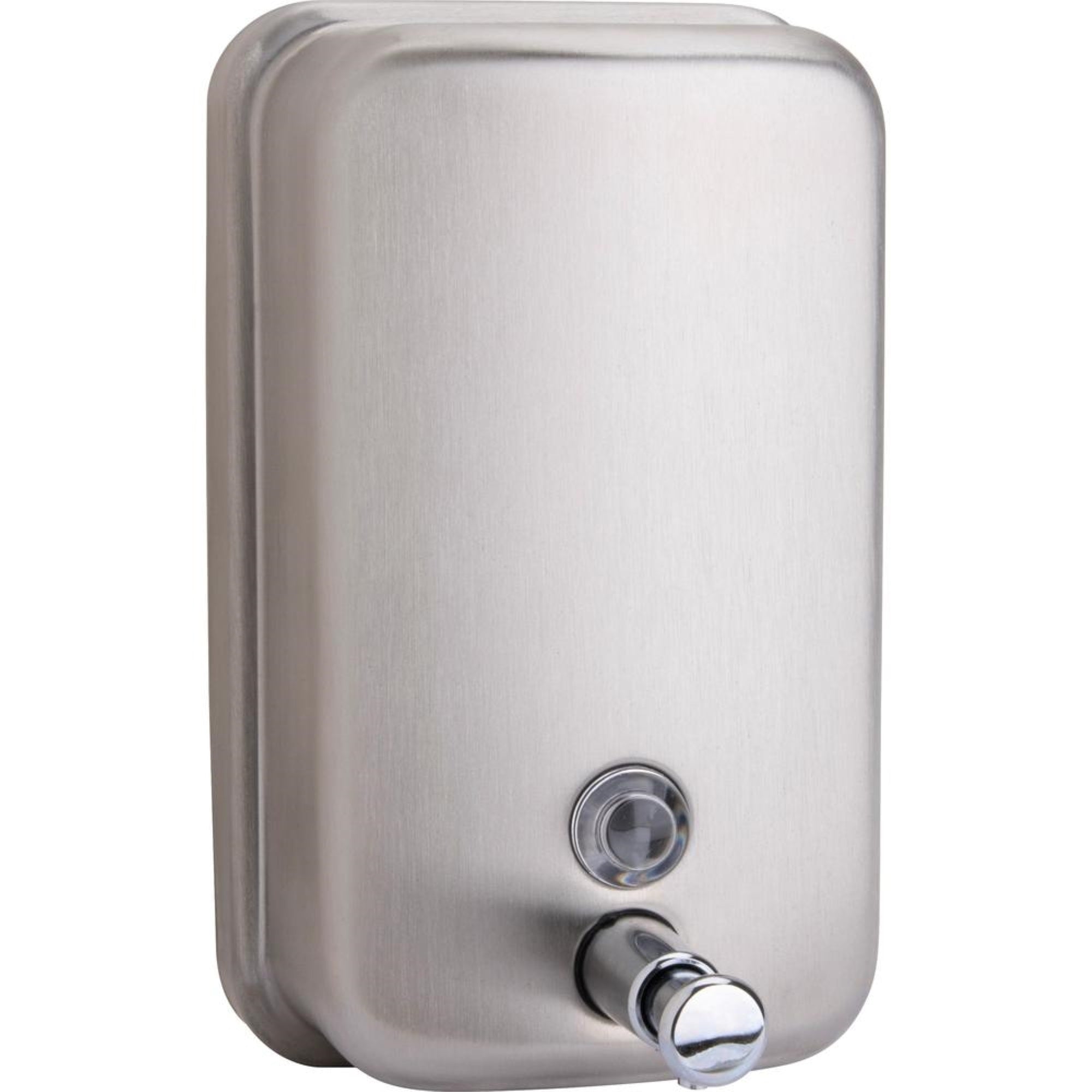 Genuine Joe Liquid/Lotion Soap Dispenser - Manual - 31.50 Fl Oz Capacity - Corrosion Resistant, Wall Mountable, Rust Proof - Sta
