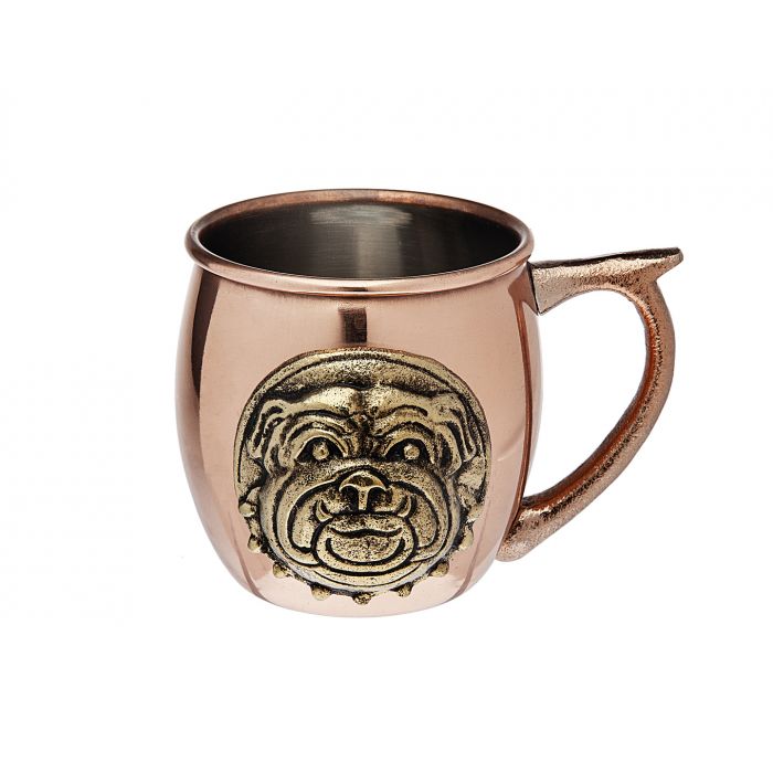 Godinger 19382 5.25 x 3.50 x 4.25 in. 20 oz Bulldog Handled Mule Mug