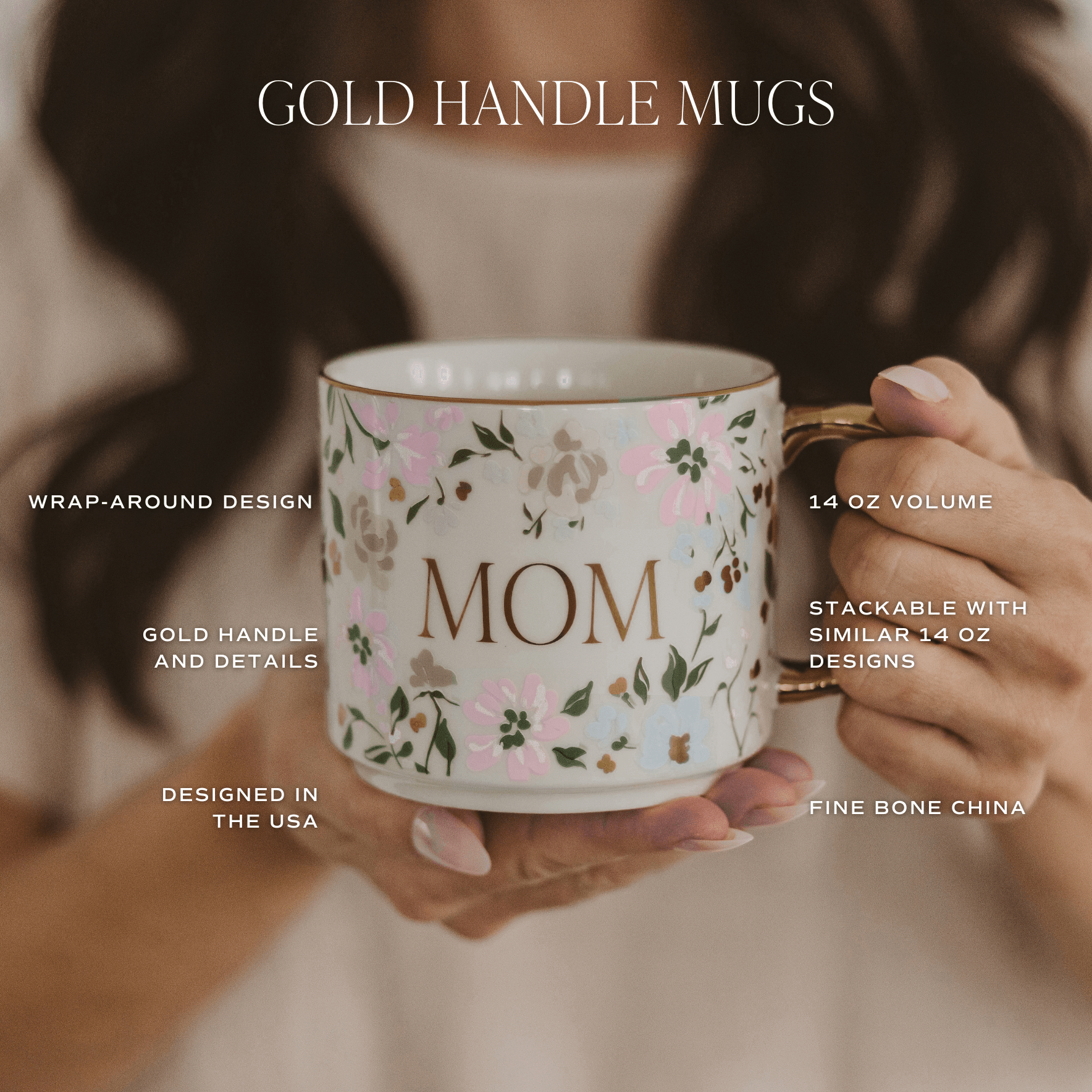 Hearts 14 oz Coffee Mug