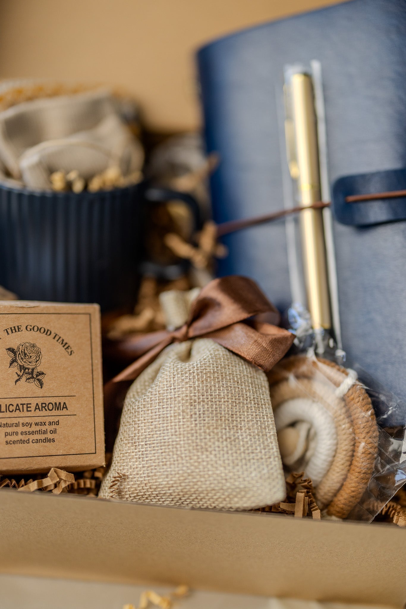Self Care Gift Box for Women – Cozy “Hug in a Box” Care Package | Encouragement & Holiday Gift