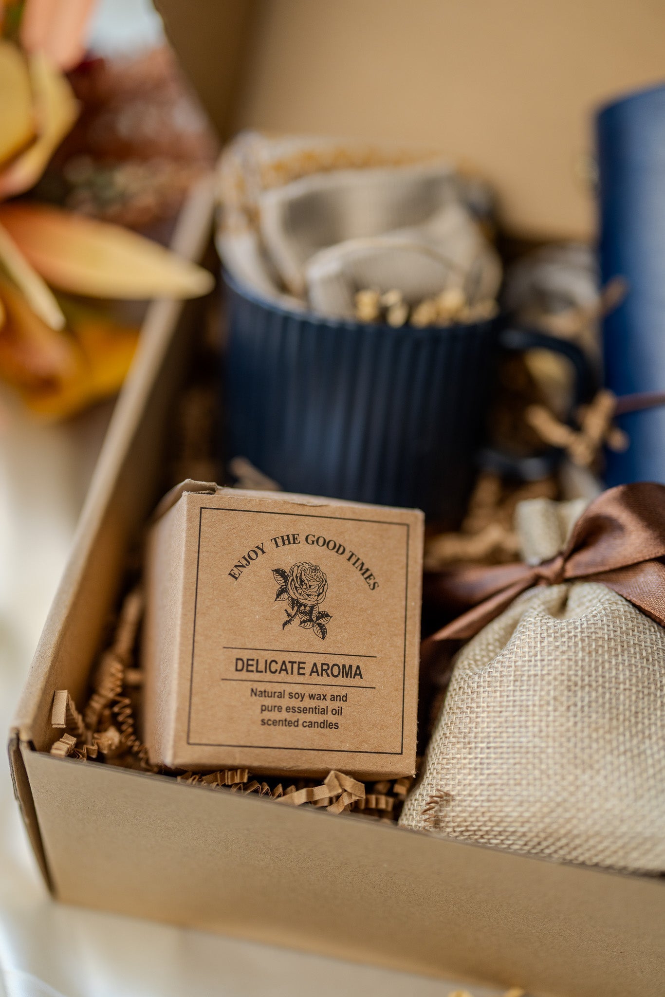 Self Care Gift Box for Women – Cozy “Hug in a Box” Care Package | Encouragement & Holiday Gift