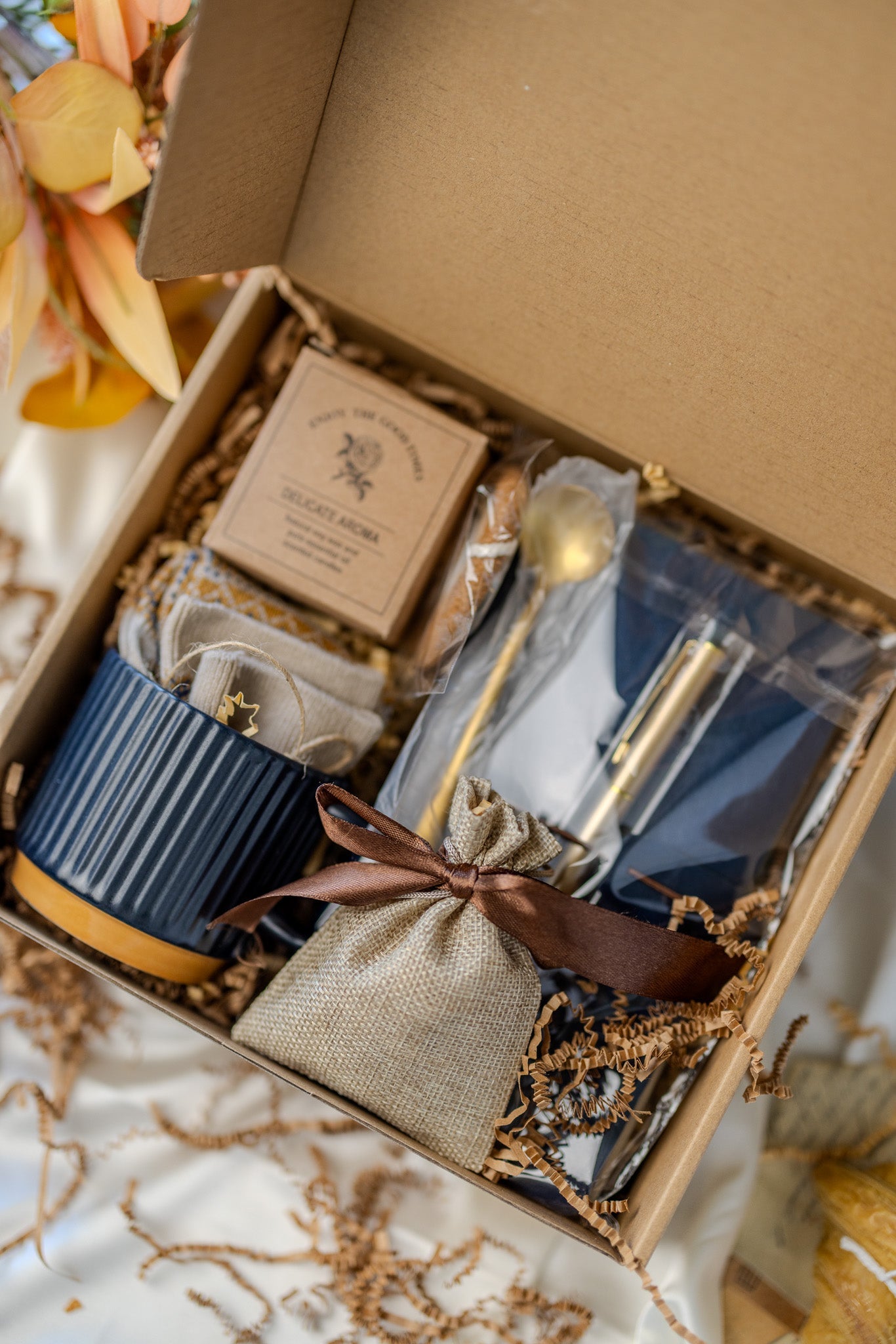 Self Care Gift Box for Women – Cozy “Hug in a Box” Care Package | Encouragement & Holiday Gift