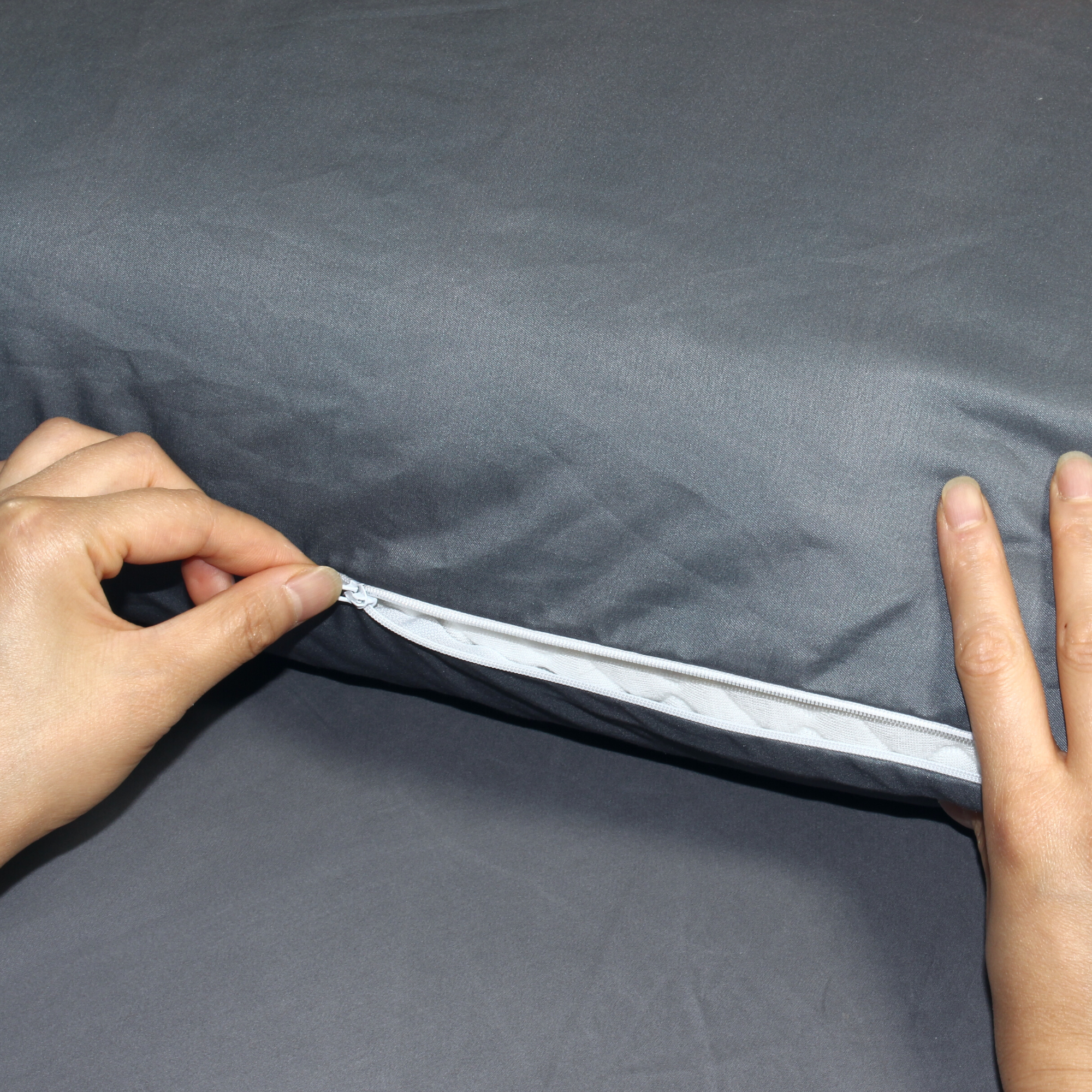 Silver Grey Pillow Case