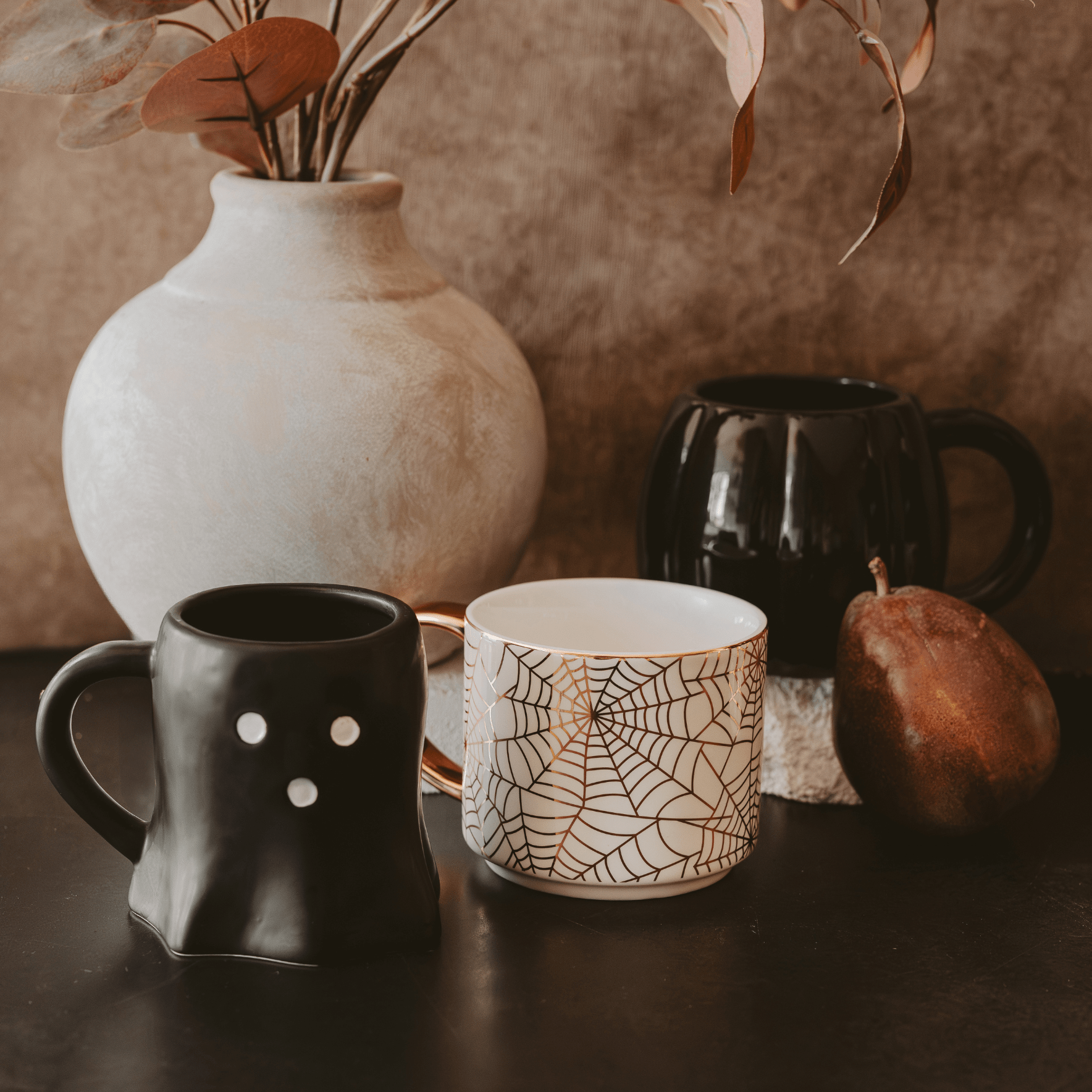 Black Ghost 12oz. Figural Coffee Mug
