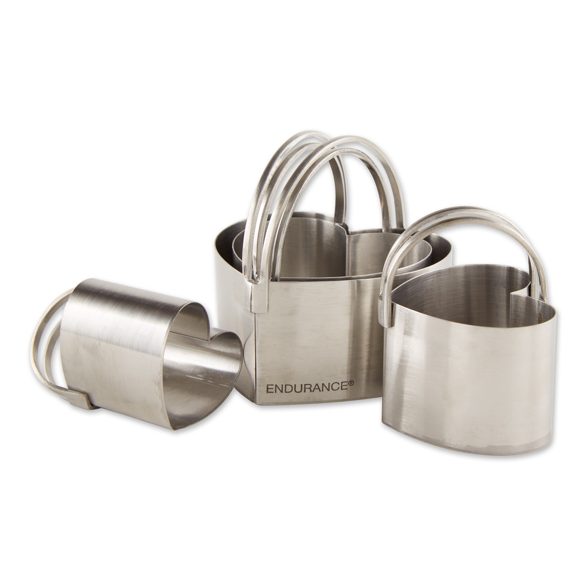 RSVP Biscuit Cutters - Heart Set Of 4