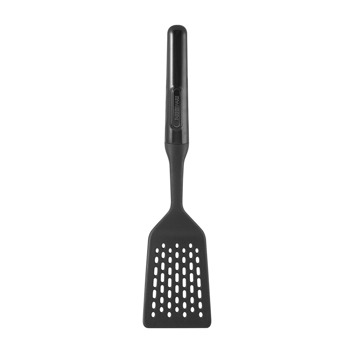 Lifetm 5211447 BLK Professional Slotted Turner-Safe for Non-Stick Cookware  Black - Pack of 3