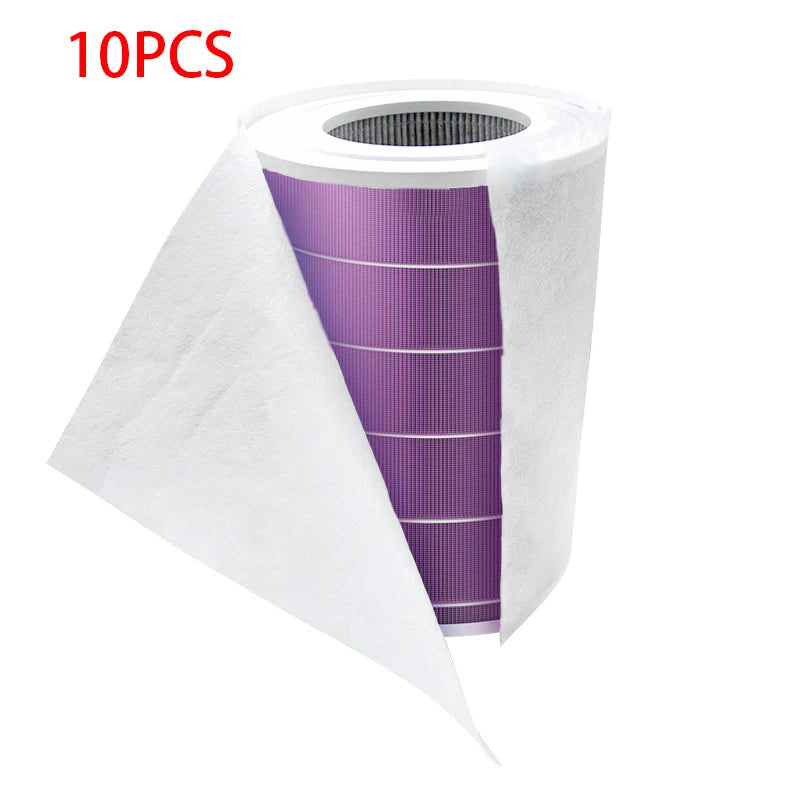 10 PCS Electrostatic Cotton Anti-dust Air purifier Filter for xiaomi mi 1/2/2S hepa air filter Universal Air purifier PM2.5