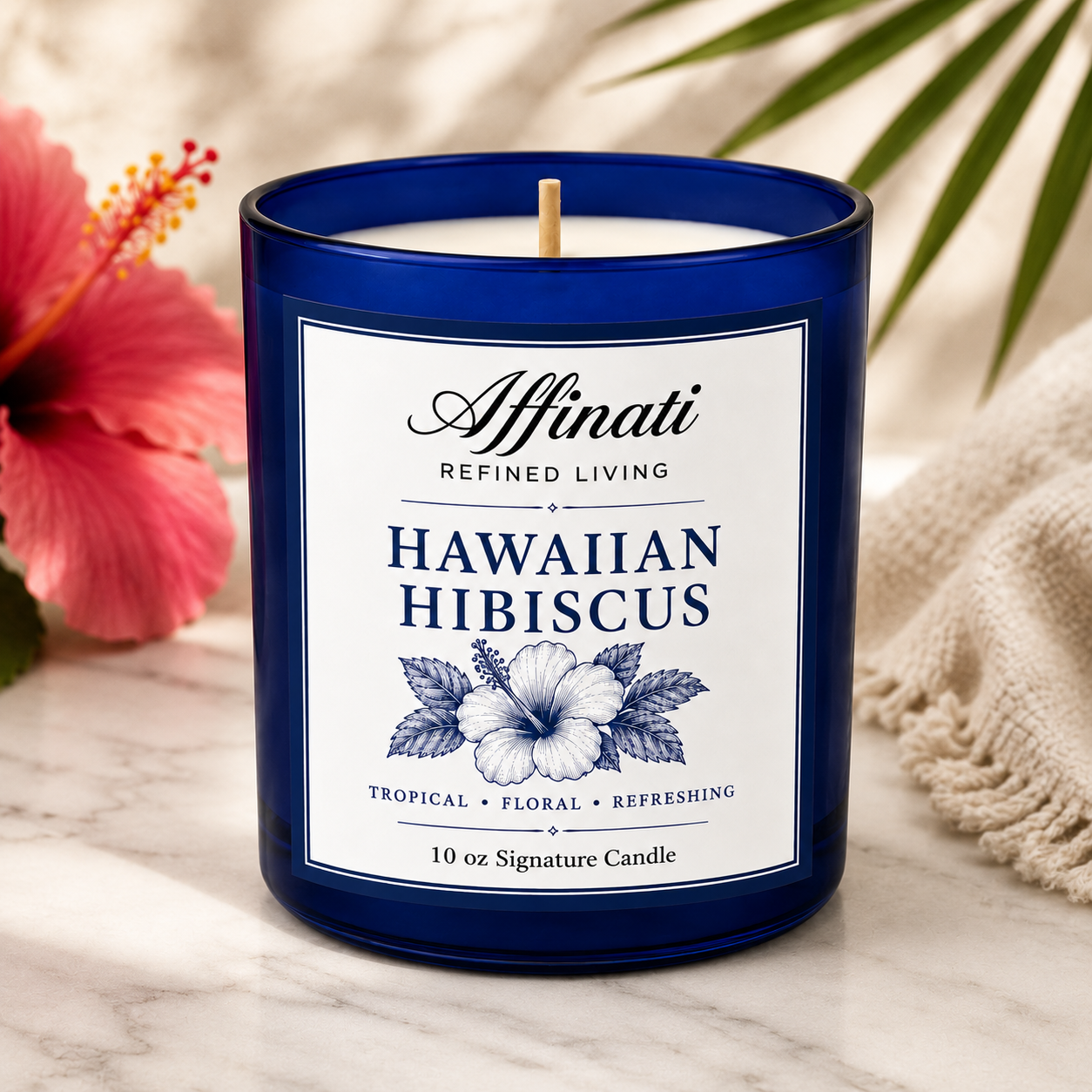 Hawaiian Hibiscus Signature Candle