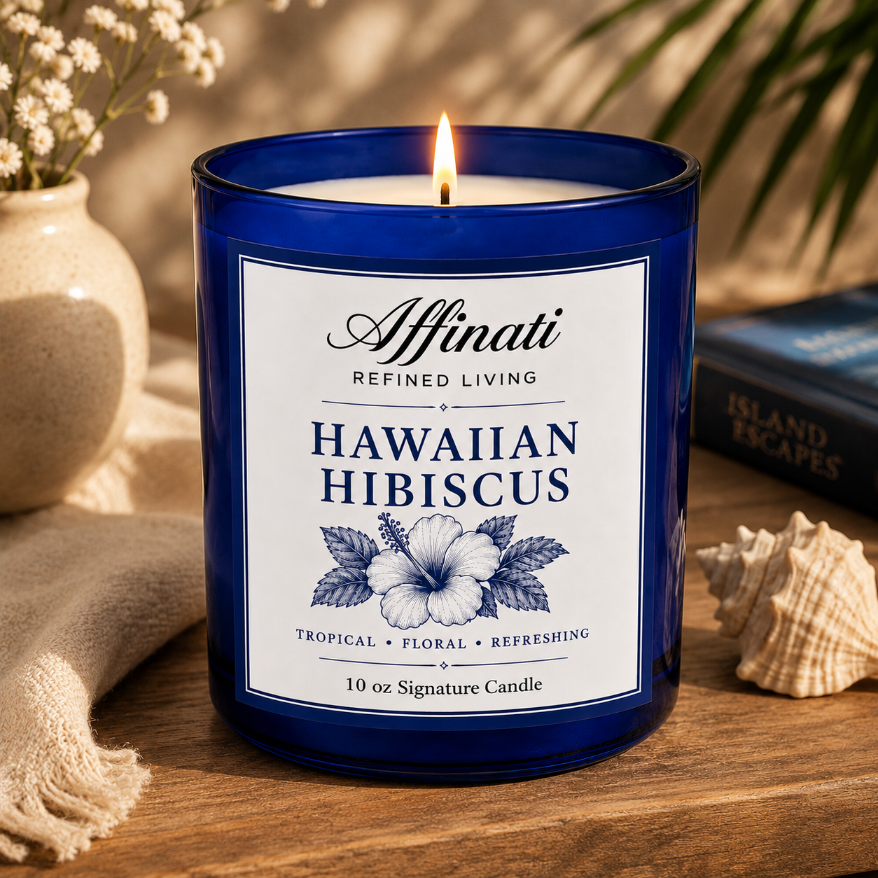 Hawaiian Hibiscus Signature Candle