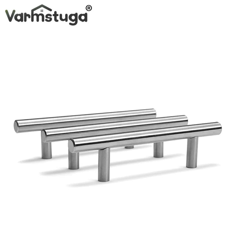 Modern Stainless Steel Kitchen Door Cabinet T Bar Handle Pull Knob Cabinet Knobs Furniture Handle Cupboard Drawer Handle