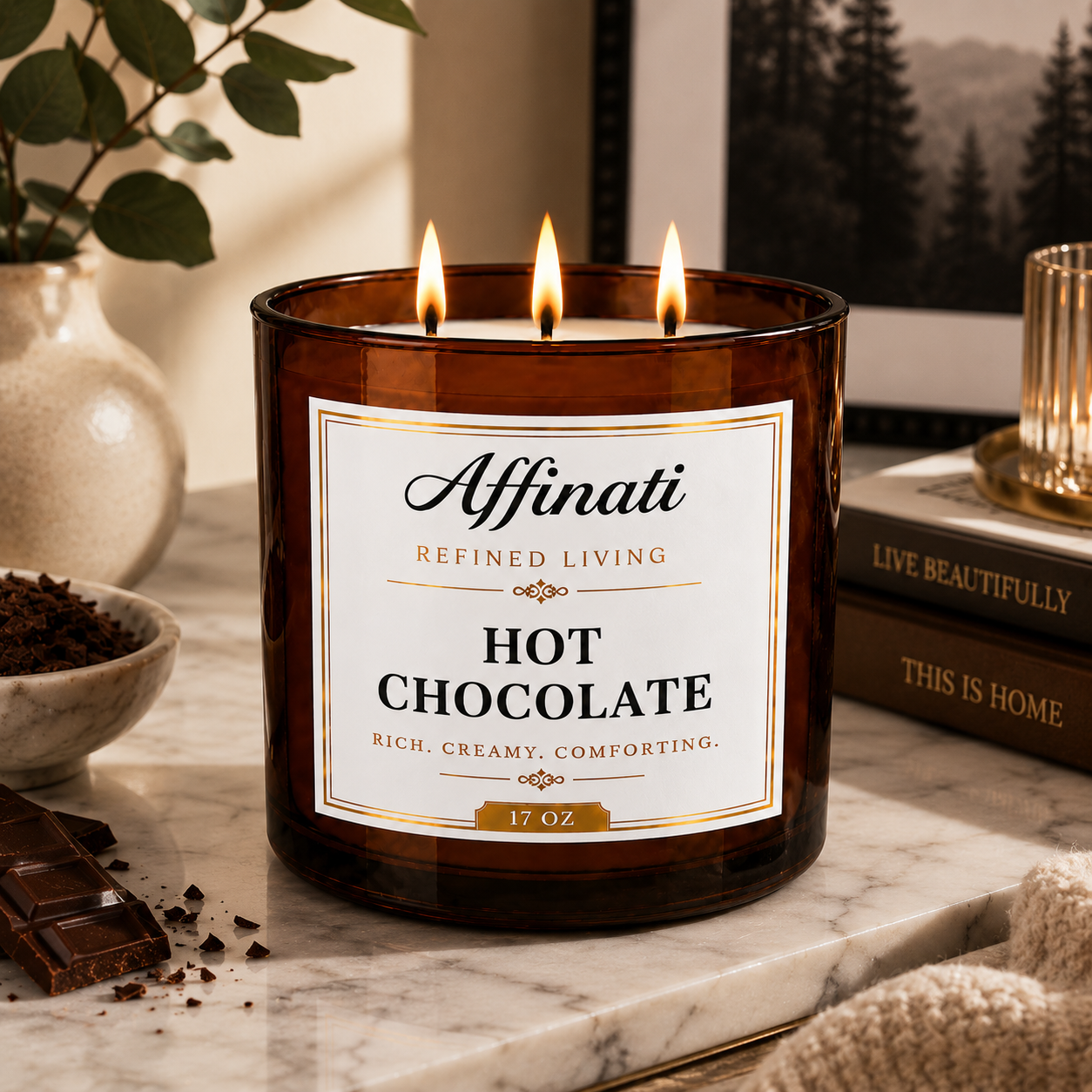 Hot Chocolate 3-Wick Candle