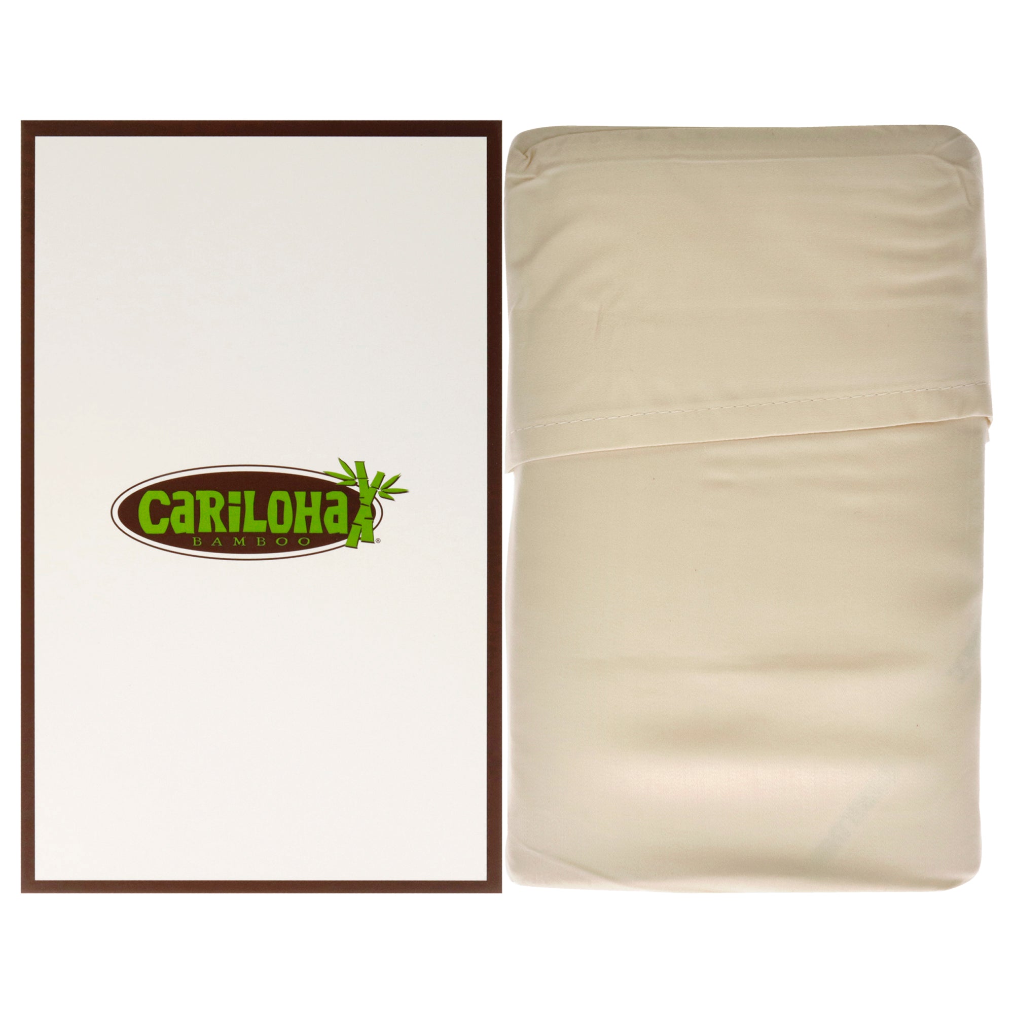Resort Bamboo Pillowcase Set - Coconut Milk-King By Cariloha For Unisex - 2 Pc Pillowcase