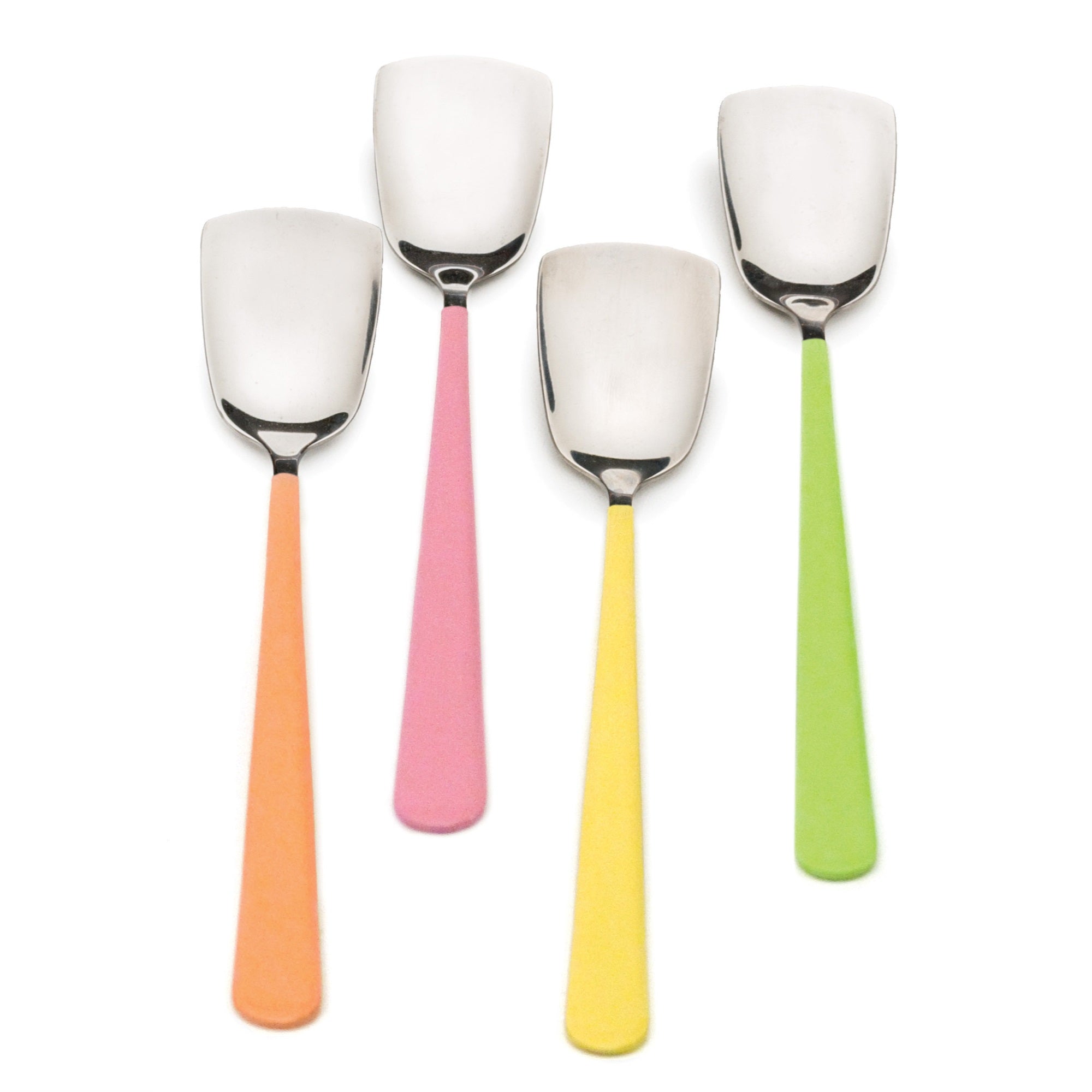 RSVP Intl Ice Cream Spoons  Mixed Colors (Set of 4)