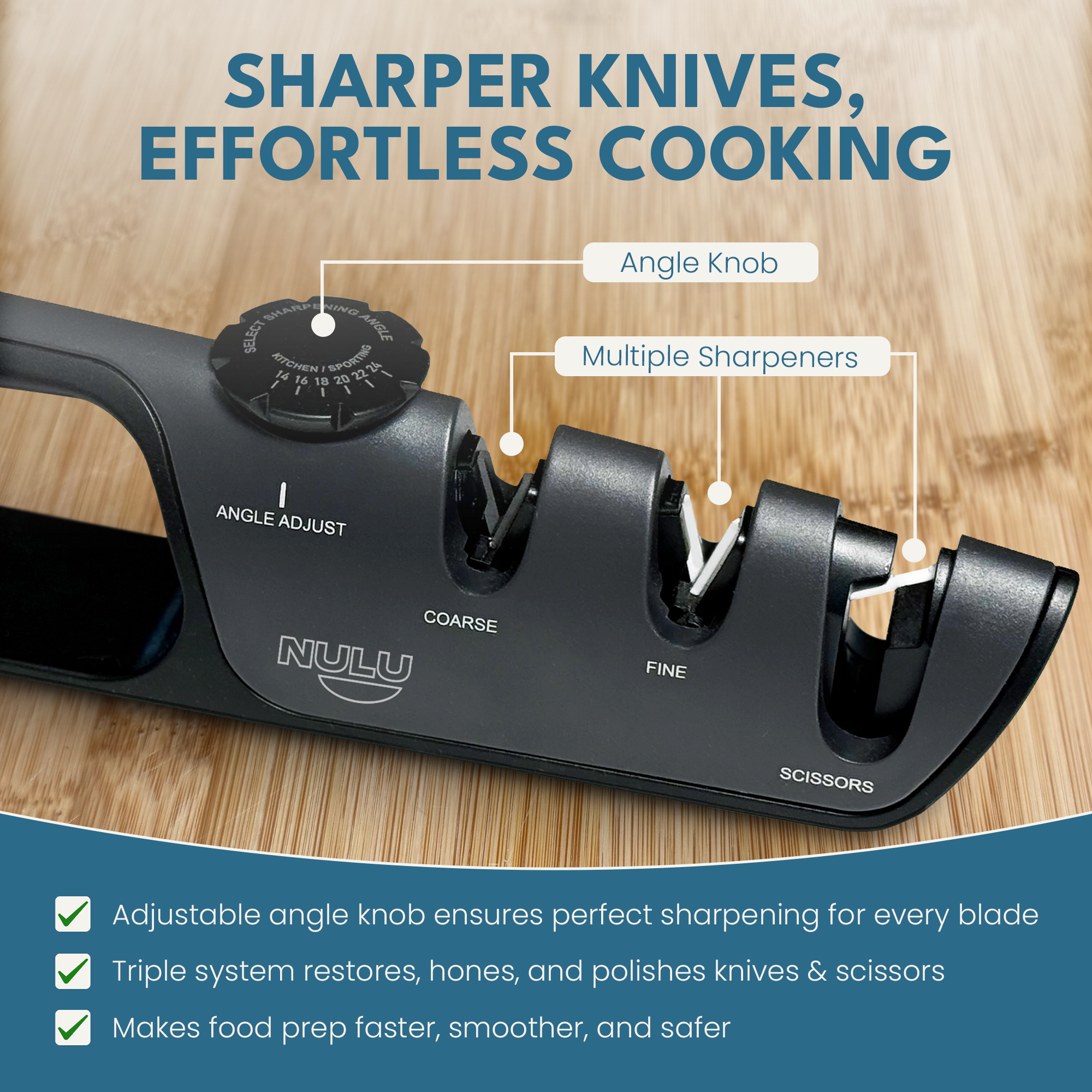 NULU Adjustable Sharpener
