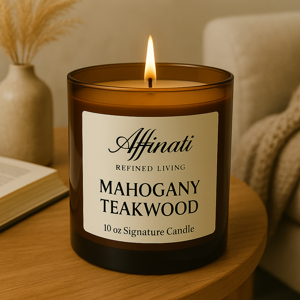 Mahogany Teakwood Signature Candle