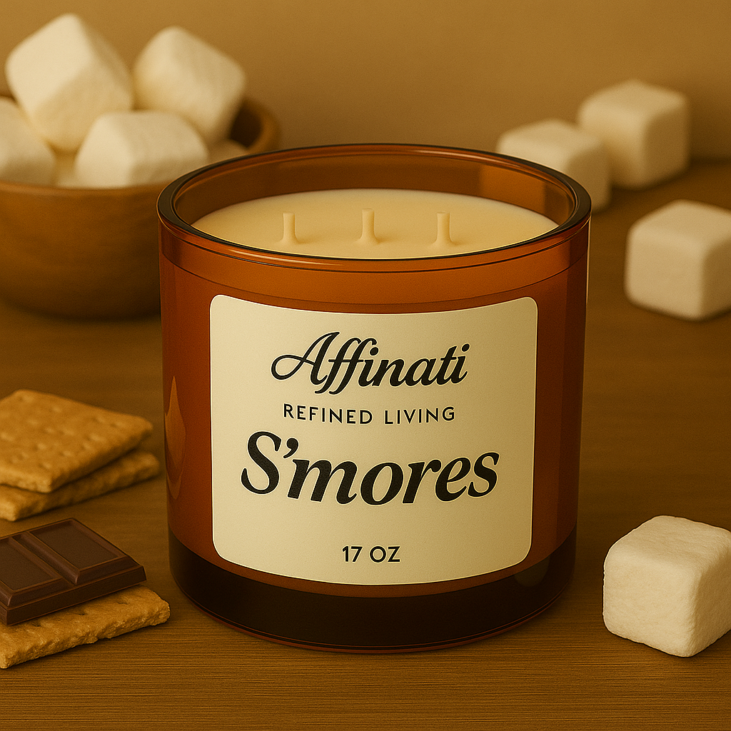 3-Wick S'mores Candle