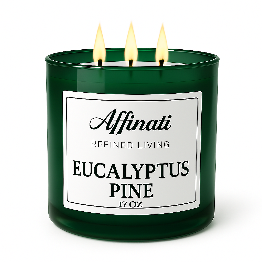 3-Wick Eucalyptus Pine Candle