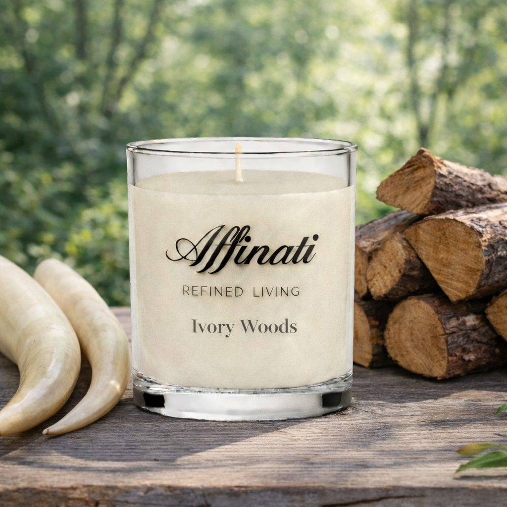 Ivory Woods Mini Candle