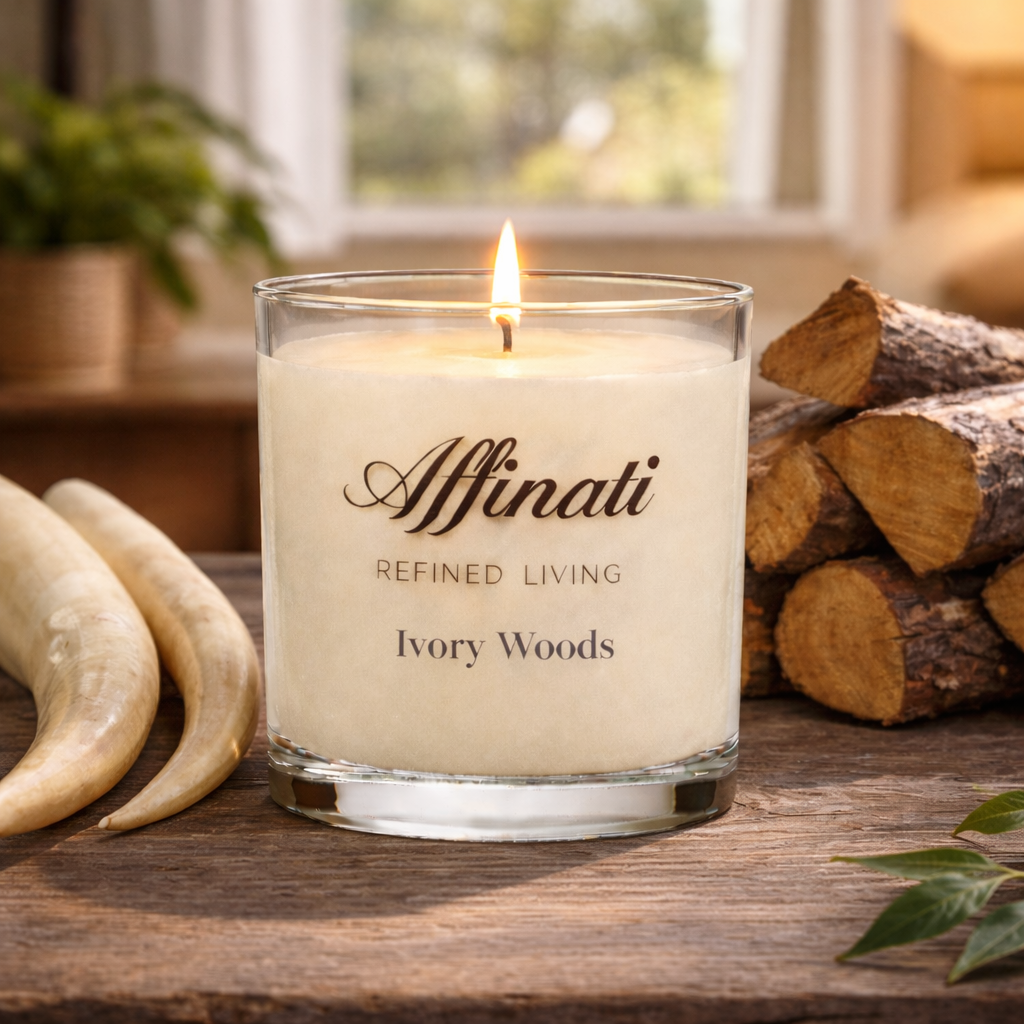 Ivory Woods Mini Candle