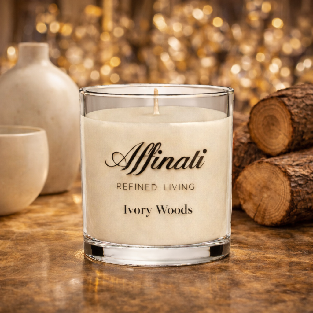 Ivory Woods Mini Candle