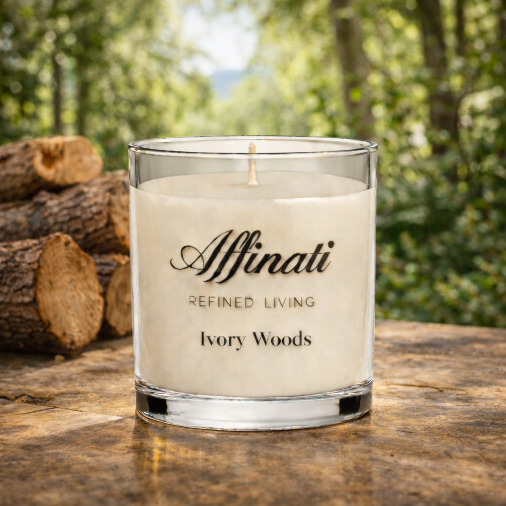 Ivory Woods Mini Candle