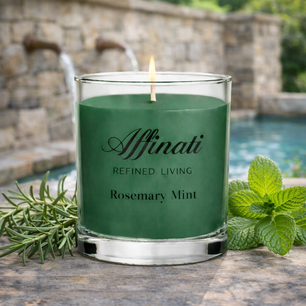 Rosemary Mint Mini Candle