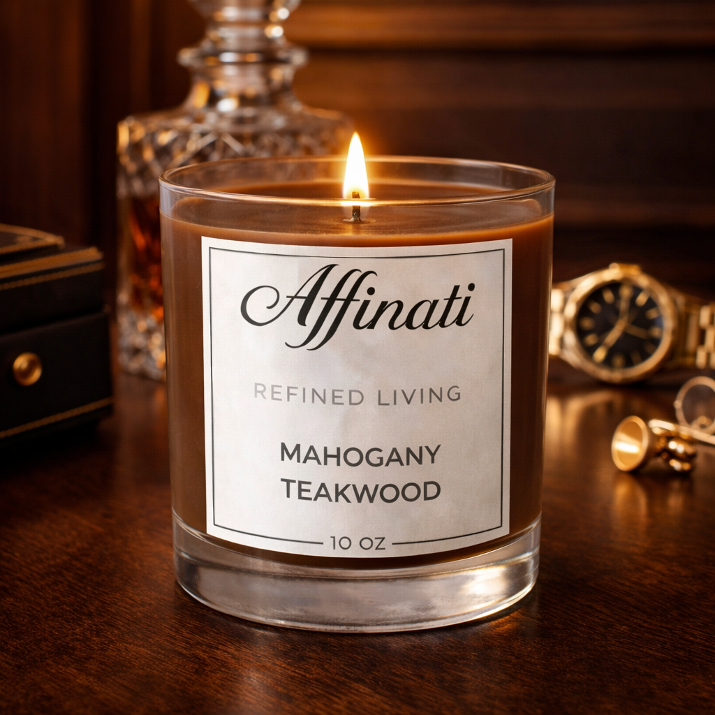 Mahogany Teakwood Original Candle