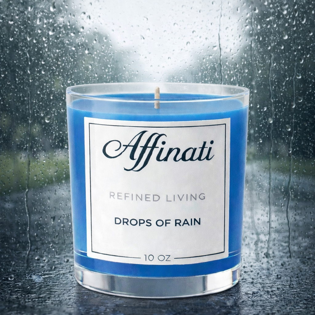 Drops of Rain Original Candle