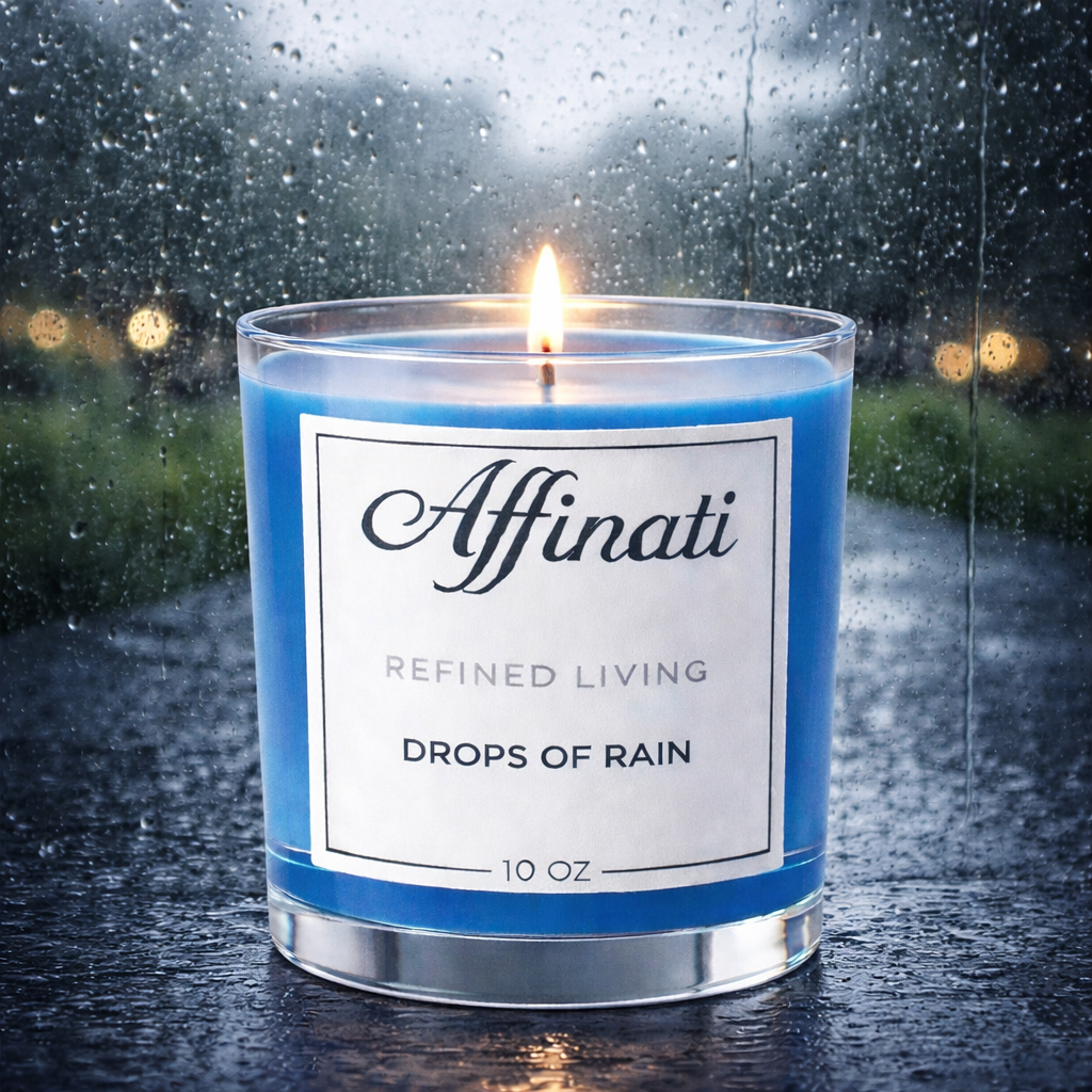 Drops of Rain Original Candle