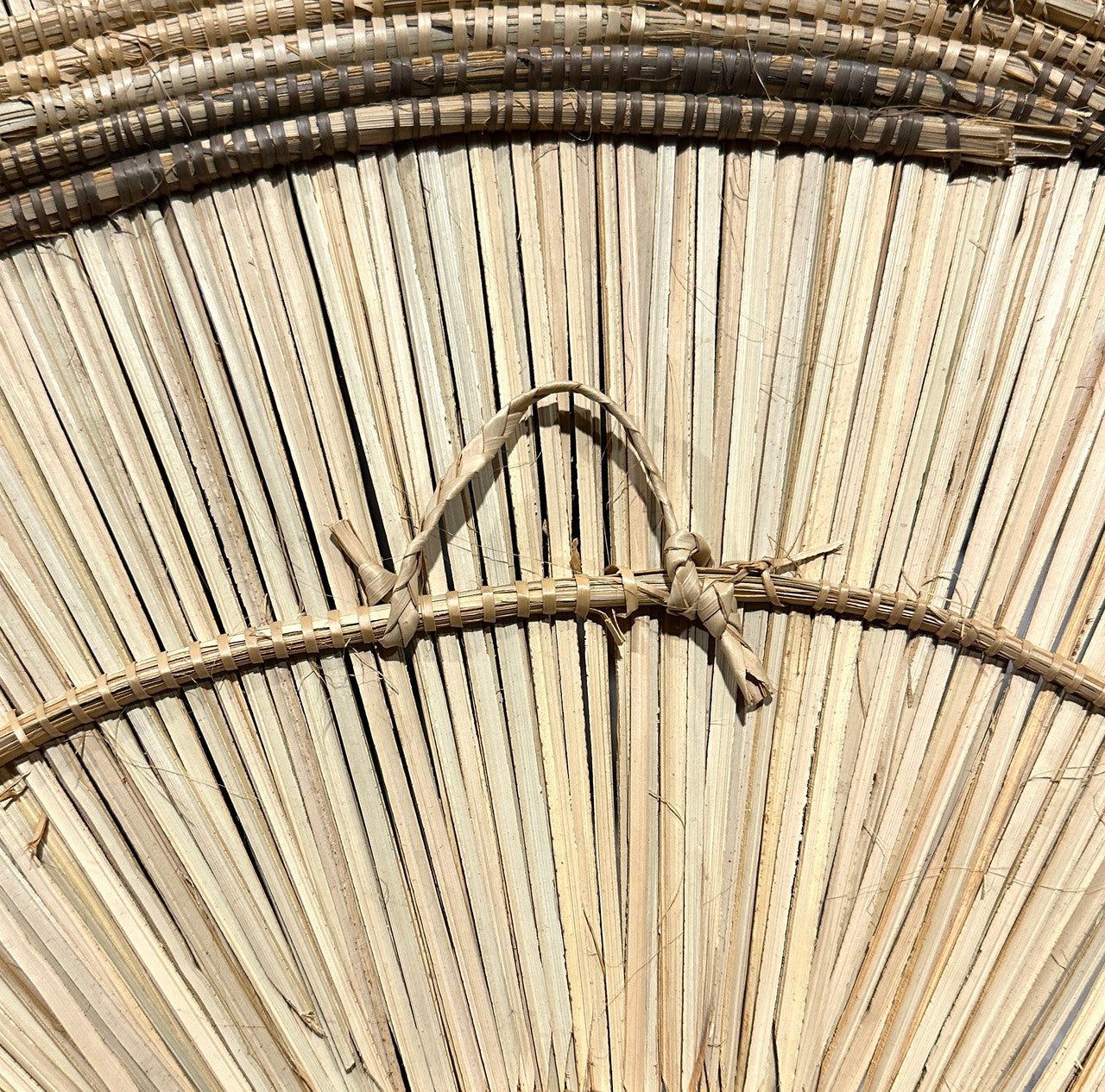 Natural Sunburst Plate Wall Hanging - 19"