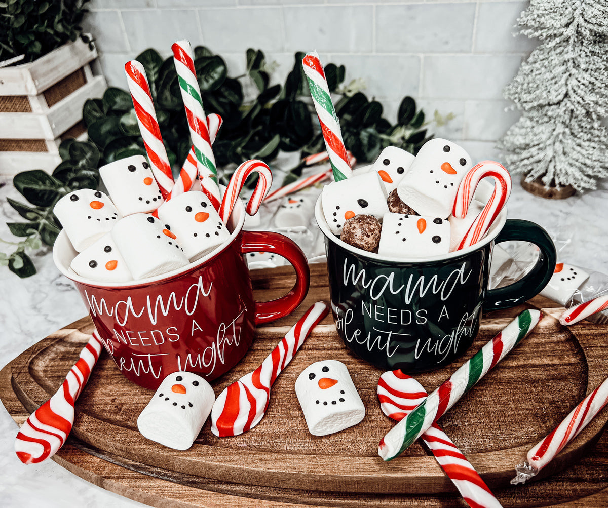 Snowman Marshmallows 24